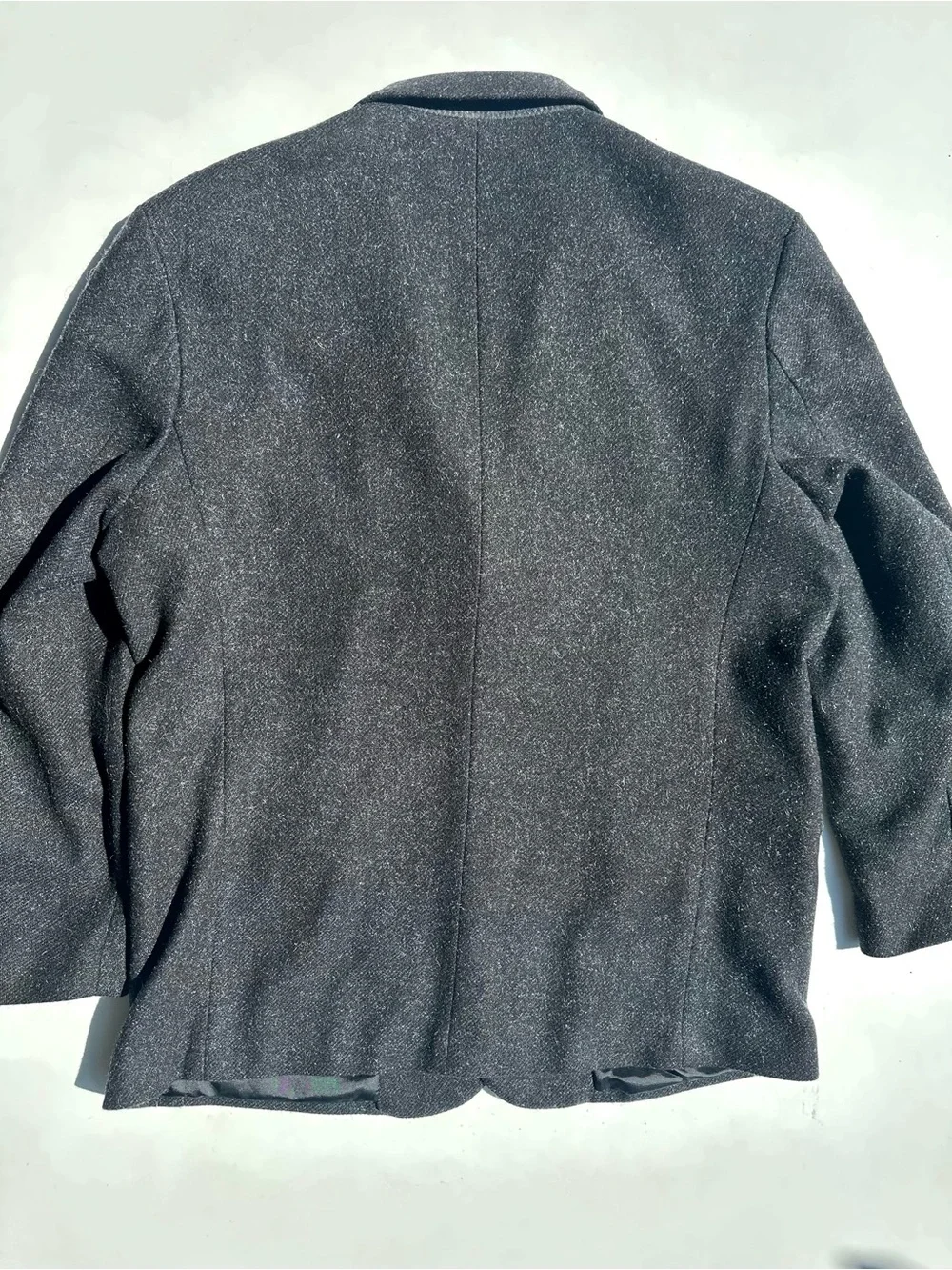 Vintage J. Crew Oarsman Mohair Wool Blend Men's Blazer Sports Coat, 44R